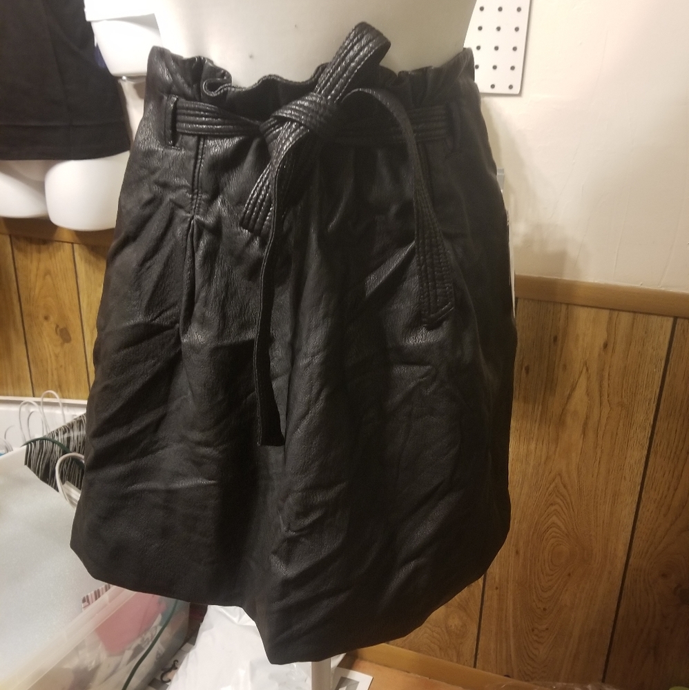 Free People Payton Black Skirt